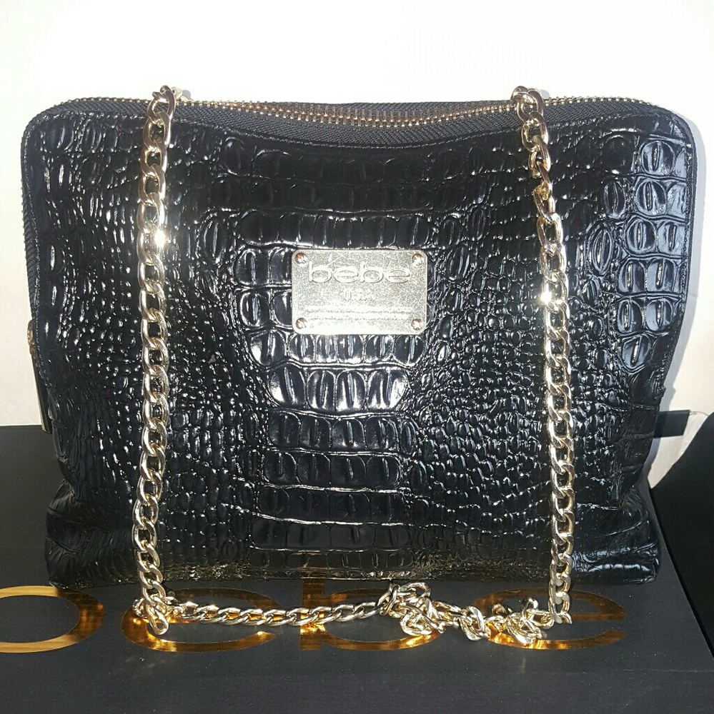 Bebe leather crossbody bag